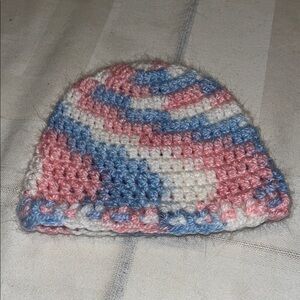 Colorful Crochet Baby Beanie